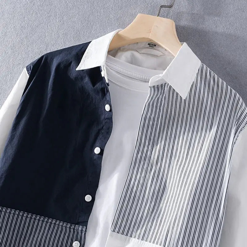 Men’s Shirt Long Sleeve Cotton Casual