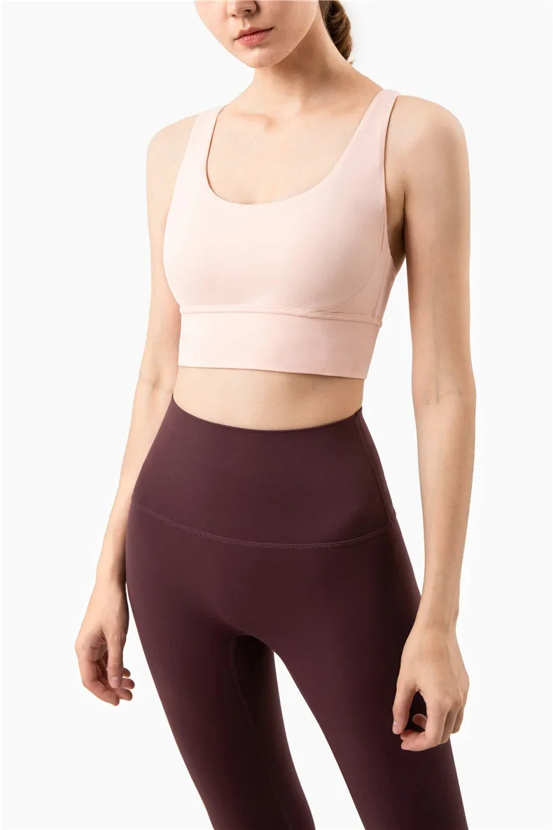 Women’s Sports Bra Breathable Gym Comfort Supportive