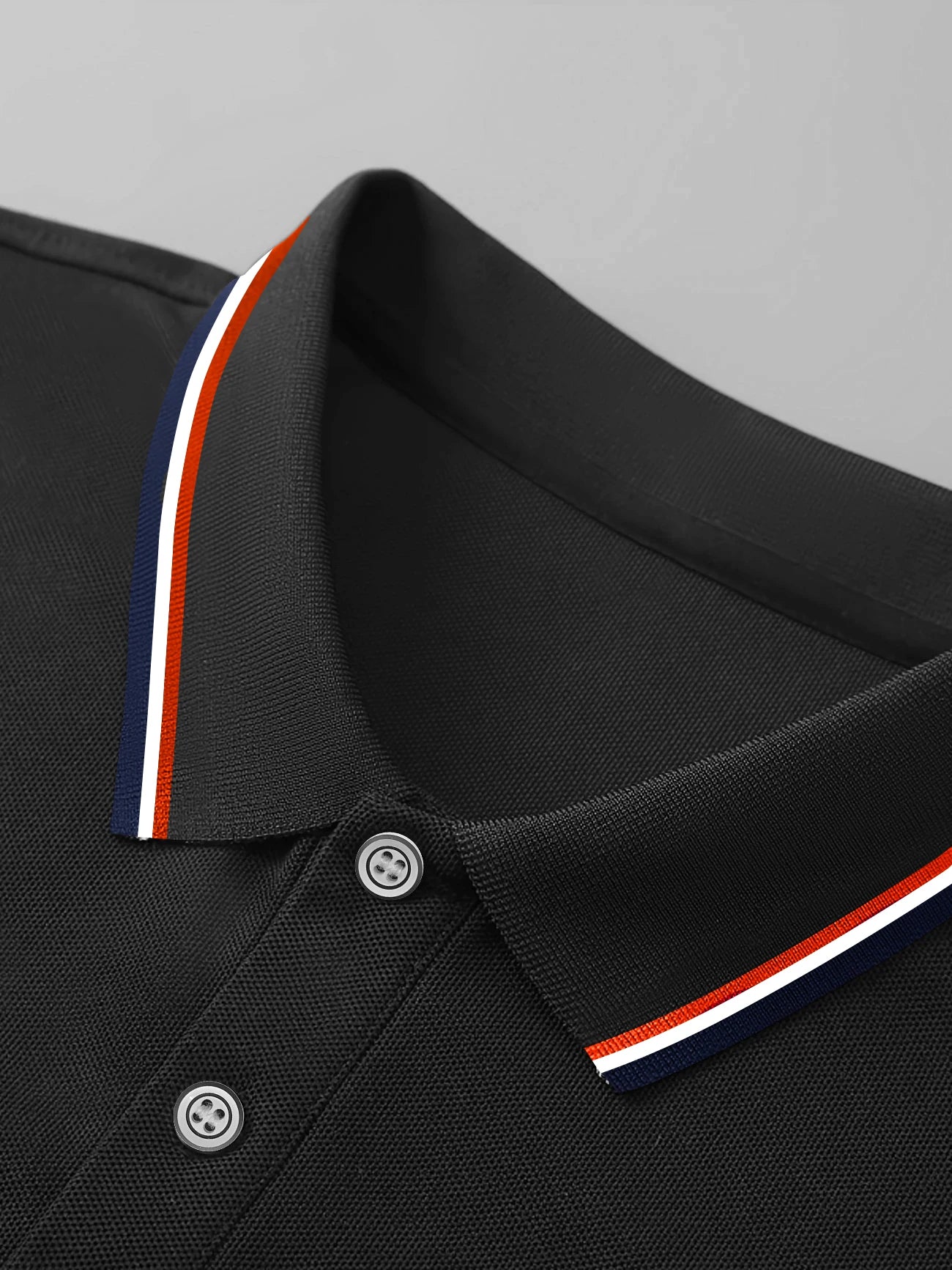 Men’s Polo Shirt Long Sleeve Casual Cotton