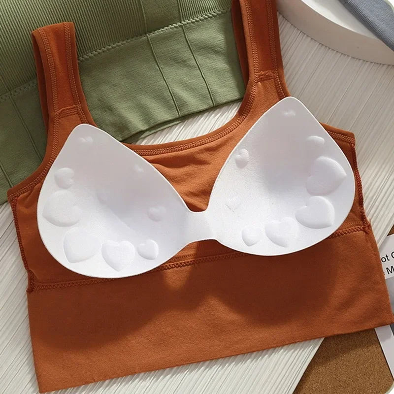 Women’s Sports Bra Push Up Seamless Breathable Gym