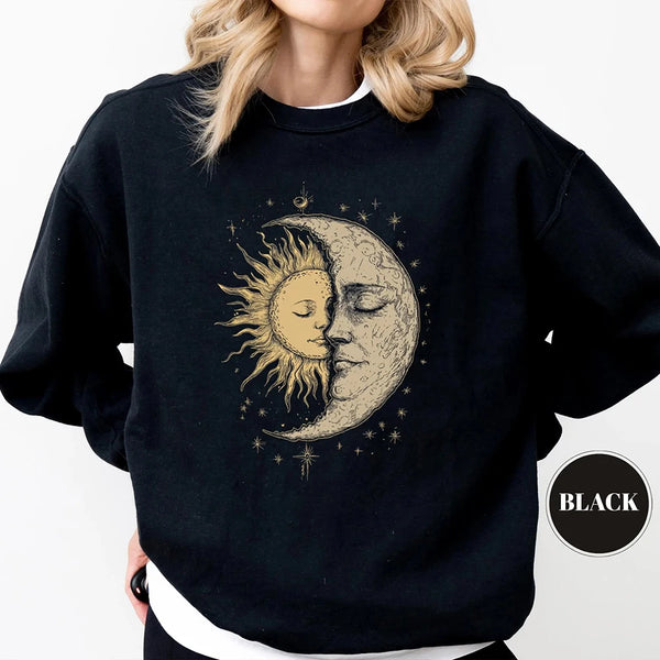 Women’s Sweatshirt Crewneck Fleece Long Sleeve