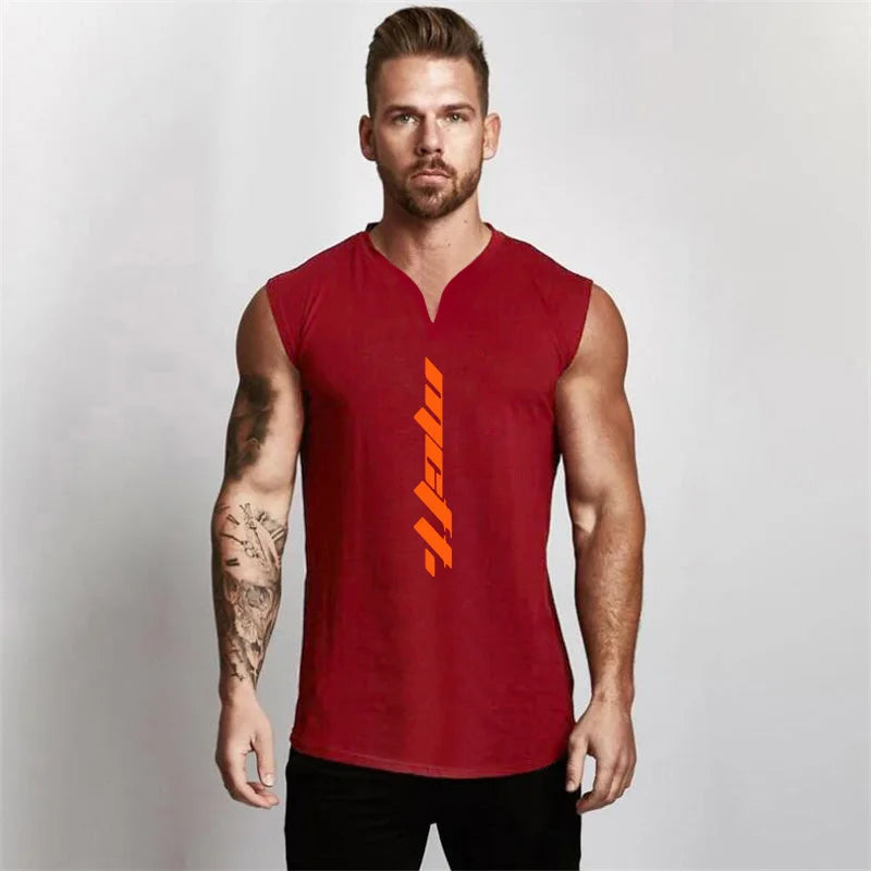 Men’s T-Shirt Casual Athletic Cotton