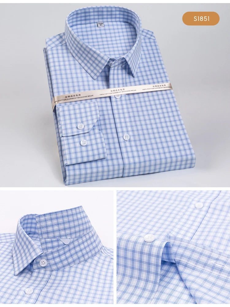 Men’s Shirt Long Sleeve Cotton Formal