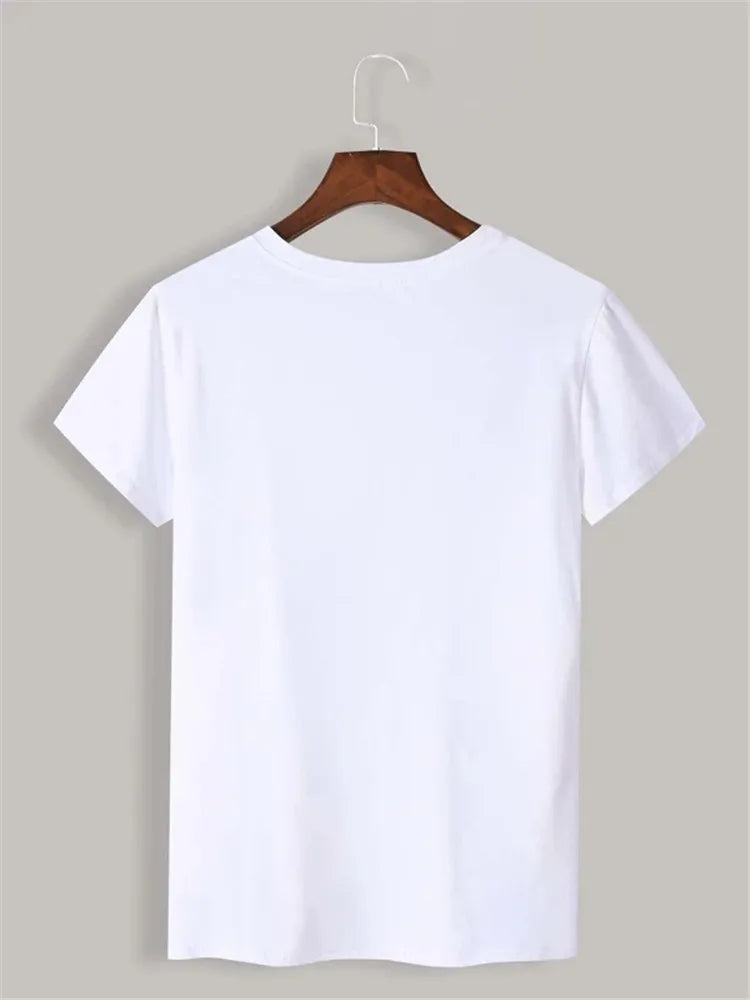 Women’s Top T-Shirt Printed Summer Casual