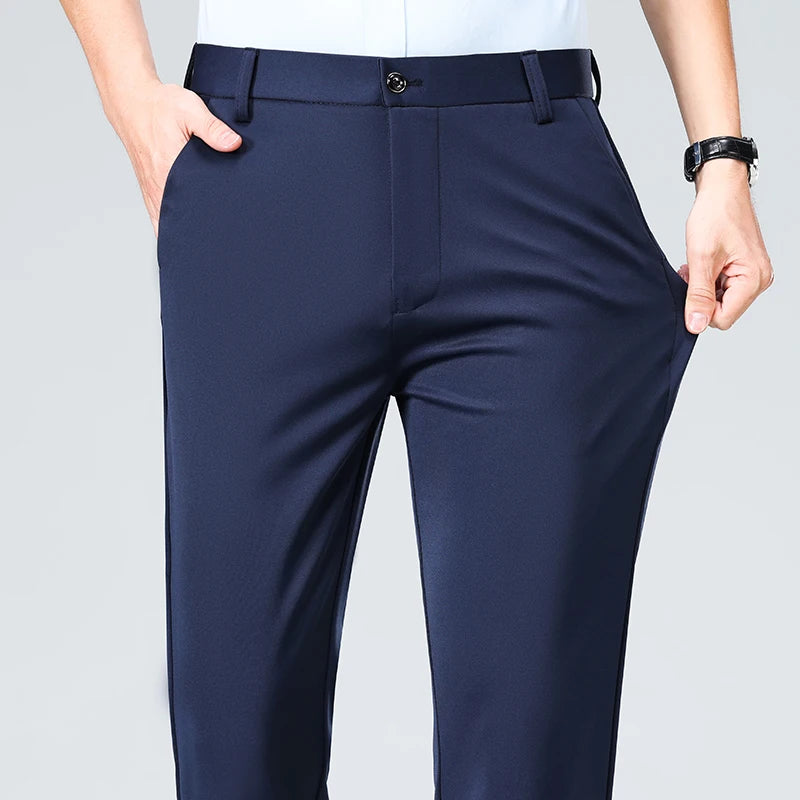 Women’s Trousers Casual Formal Comfort Fit Stretchy