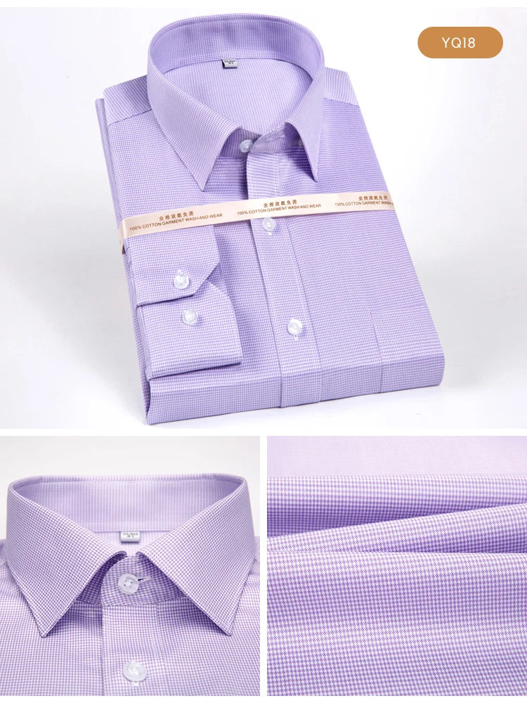 Men’s Shirt Long Sleeve Cotton Casual