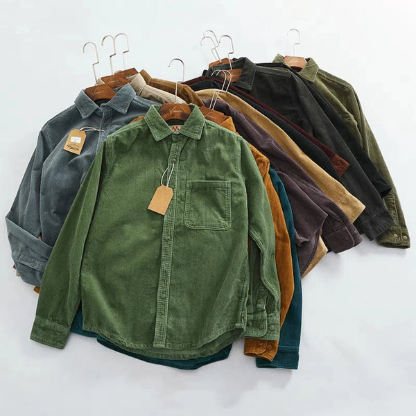 Men’s Shirt Long Sleeve Cotton Casual