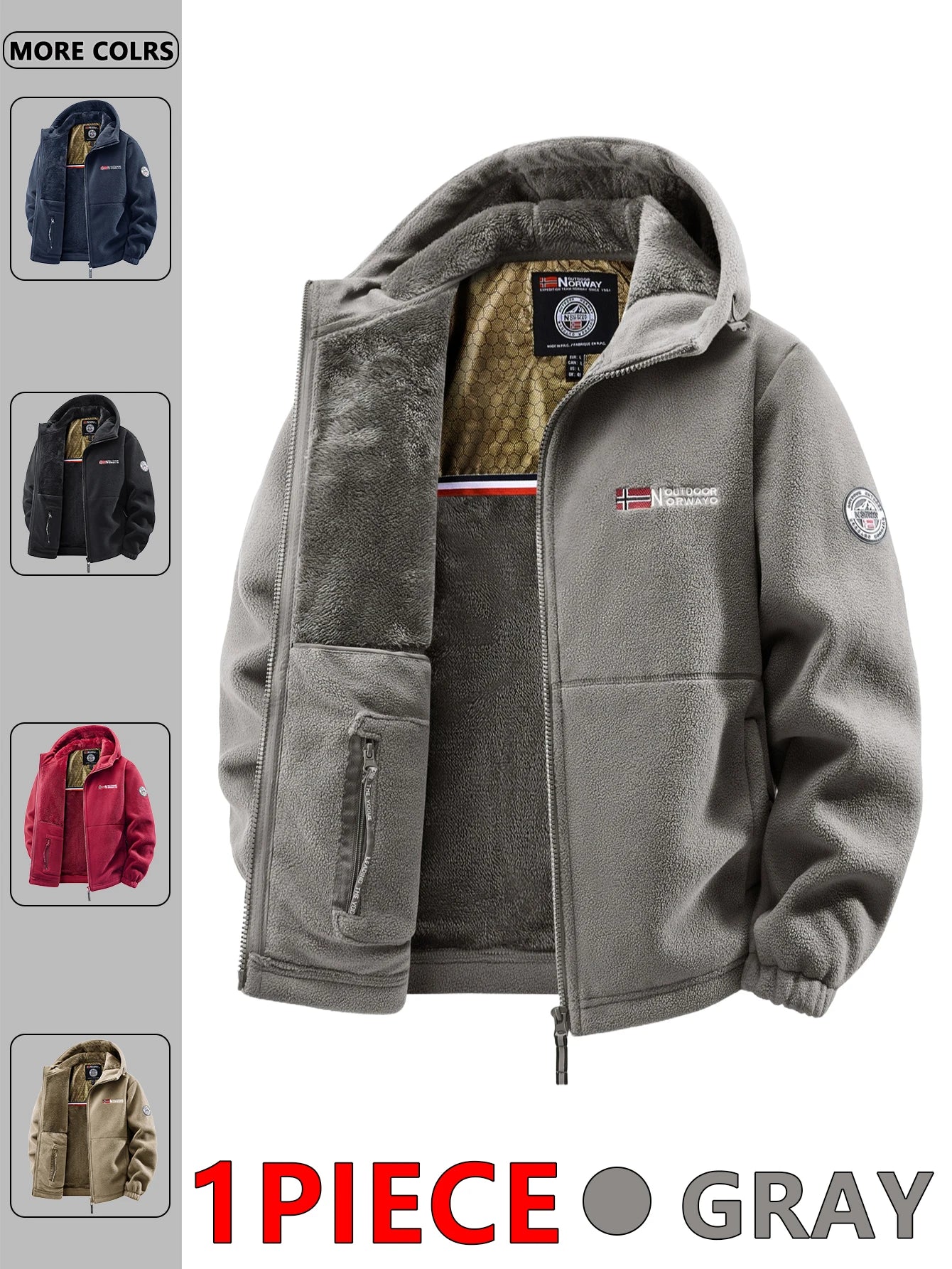 Men’s Jacket Warm Casual Cotton