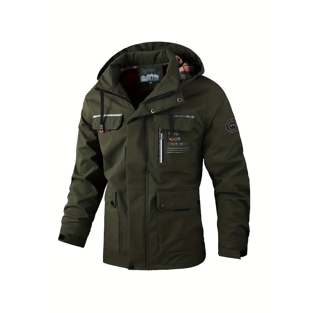 Men’s Jacket Casual Casual Comfort Fit Cotton