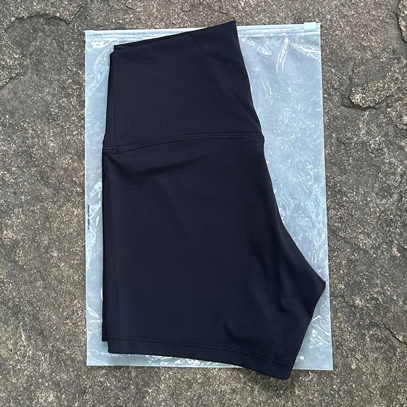 Women’s Shorts High Waist Elastic Waist Sporty Slim Fit