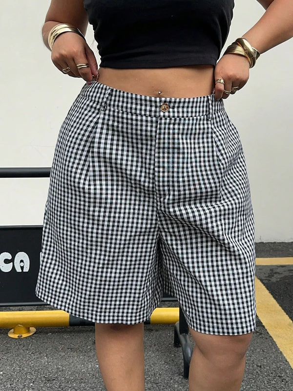 Women’s Shorts Casual Elastic Waist Cotton Summer