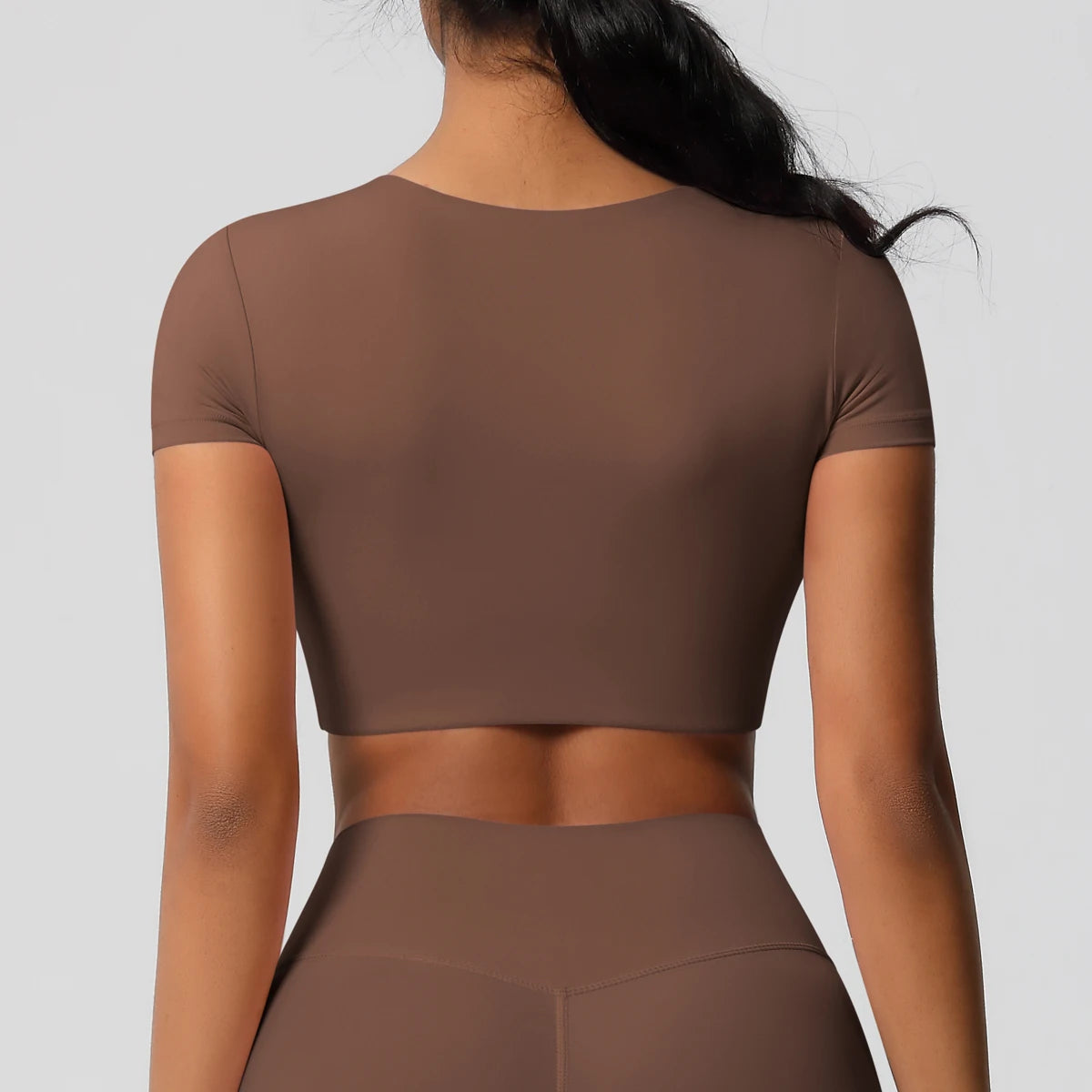 Women’s Gym Top Short Sleeve Breathable Stretchy Athletic