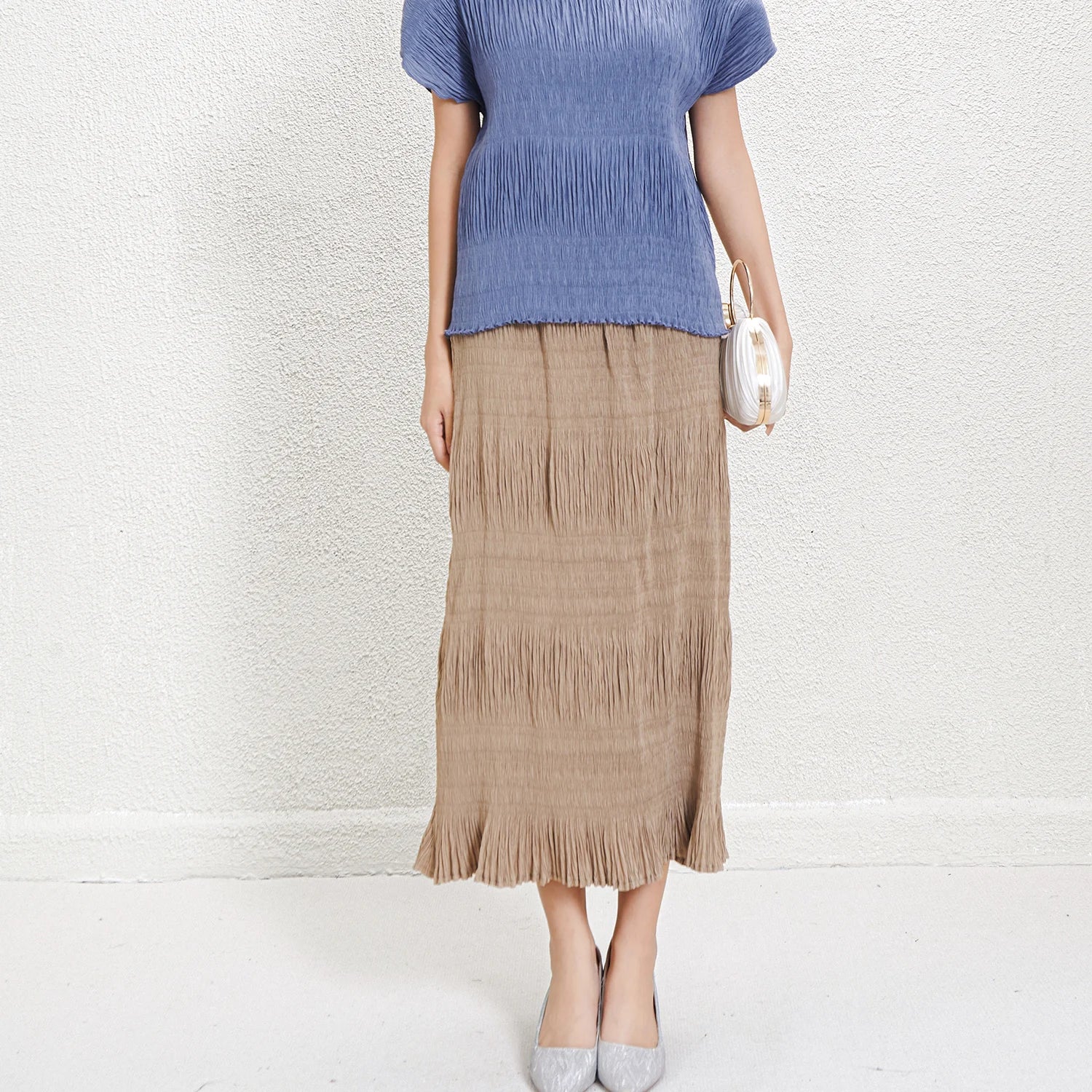 Women’s Skirt Pleated Casual Lightweight Summer