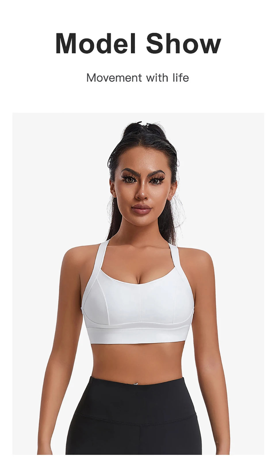 Women’s Sports Bra Padded Gym Comfort Supportive