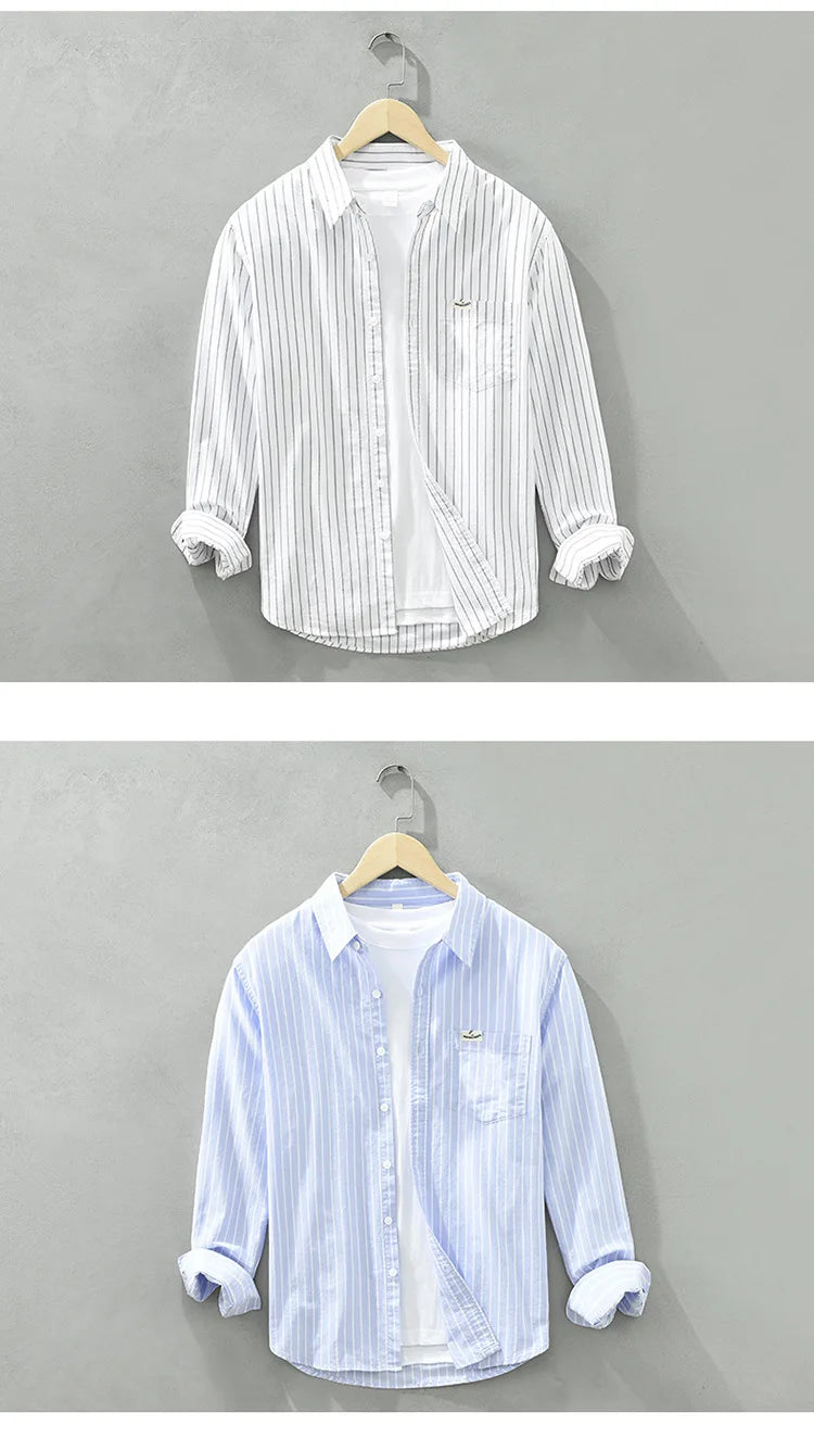 Men’s Shirt Cotton Casual Cotton Comfort Fit
