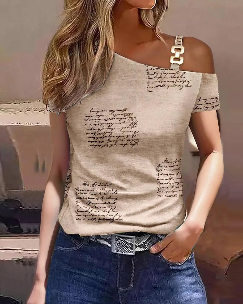 Women’s Top Blouse T-Shirt Short Sleeve Casual