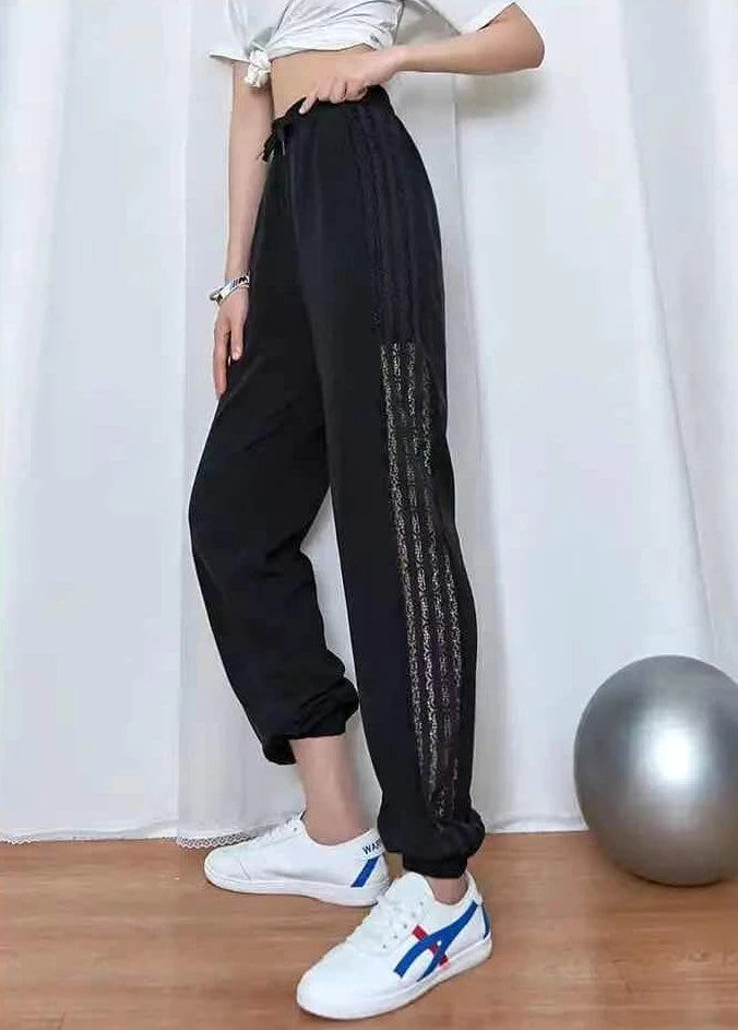 Women’s Joggers Elastic Waist Gym Stretchy Cotton