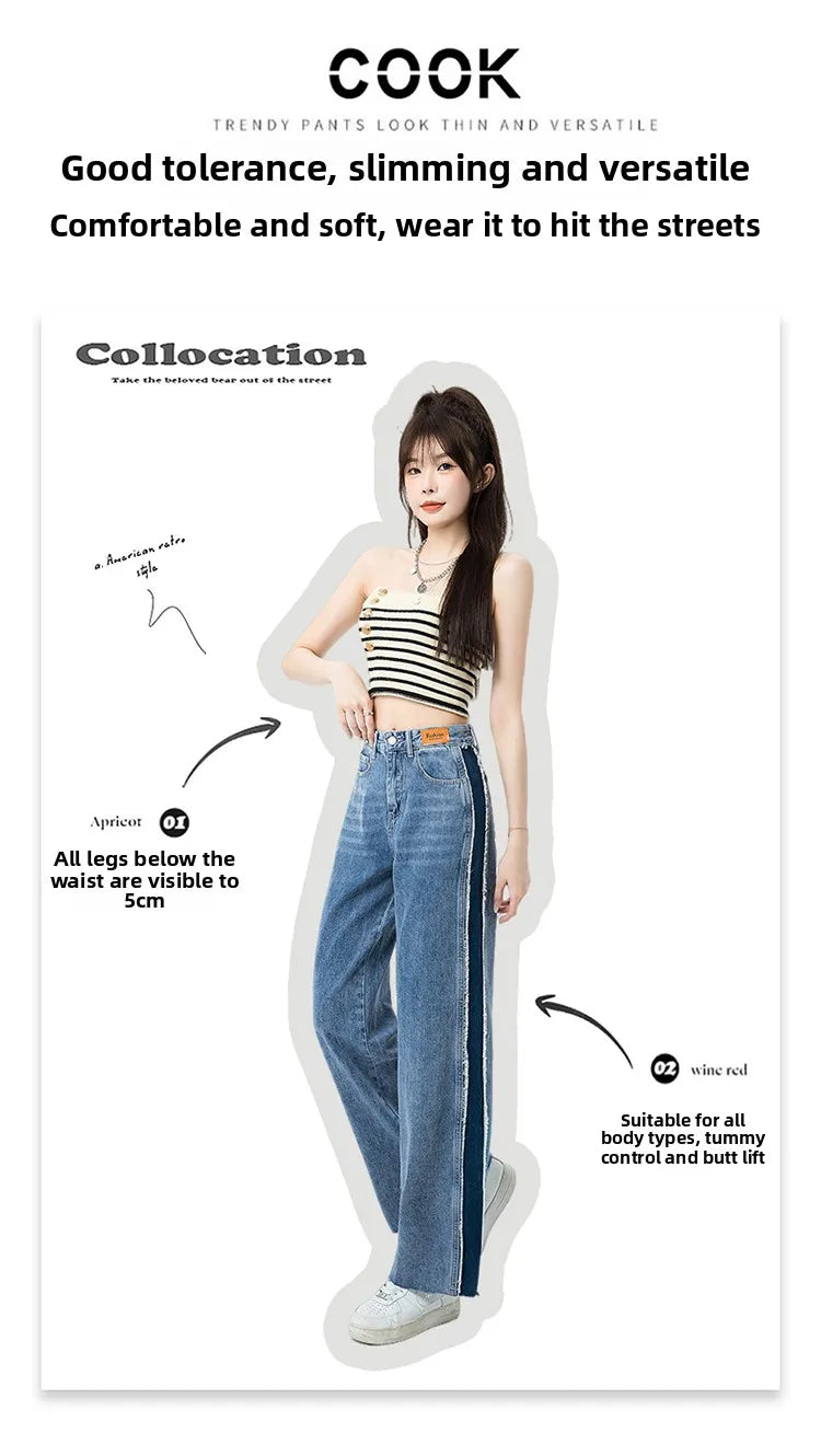 Women’s Jeans Straight Leg Slim Fit Casual Comfort Fit