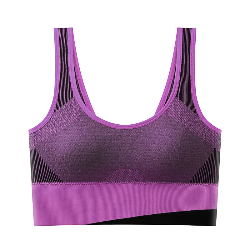 Women’s Sports Bra Push Up Breathable Gym