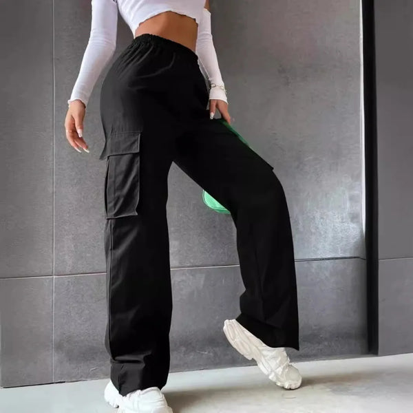 Women’s Joggers High Waist Elastic Waist Stretchy Casual