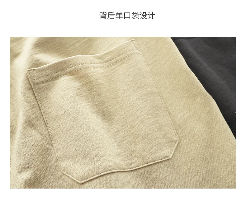 Men’s Shirt Cotton Casual Solid Color Summer