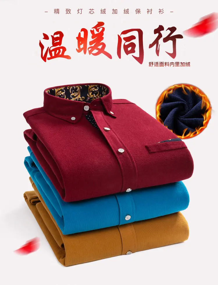 Men’s Shirt Long Sleeve Casual Cotton Comfort Fit