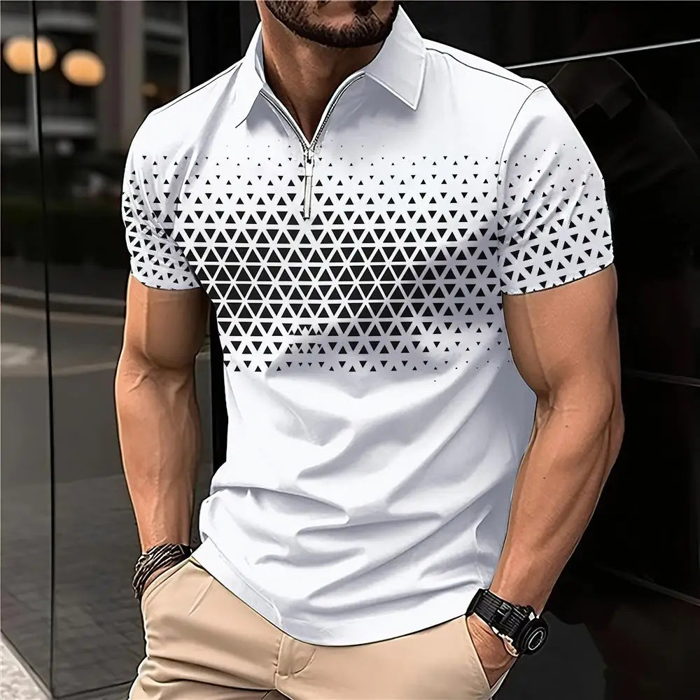 Men’s Polo Shirt Short Sleeve Summer Fashion