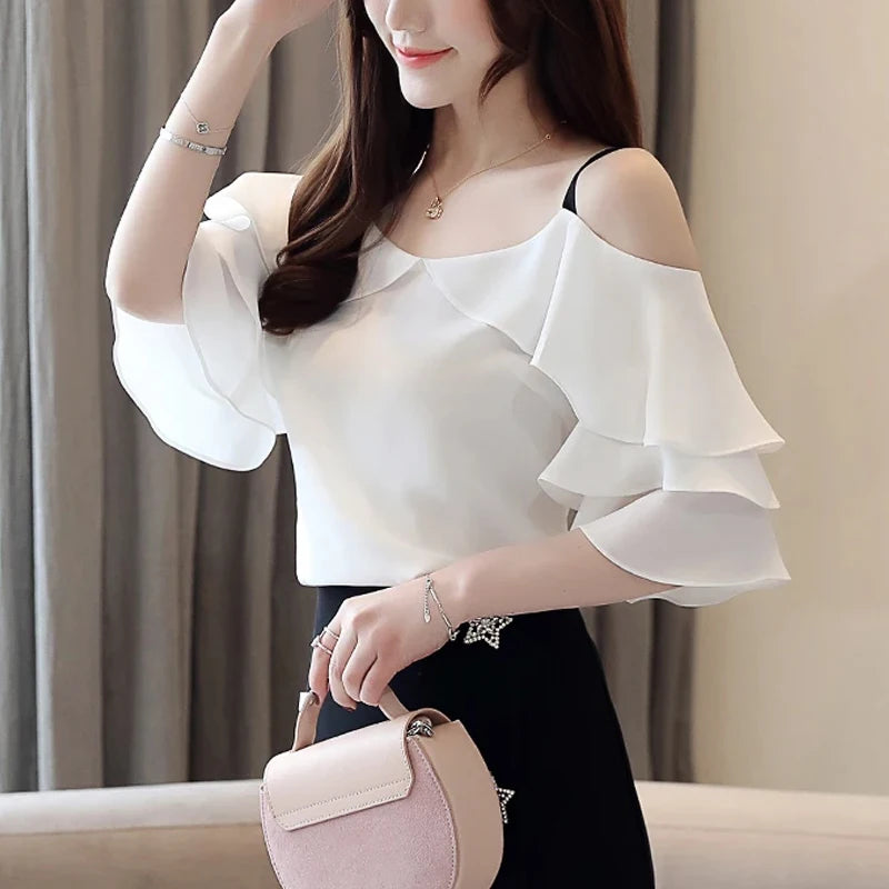 Women’s Top Blouse Short Sleeve Casual Summer