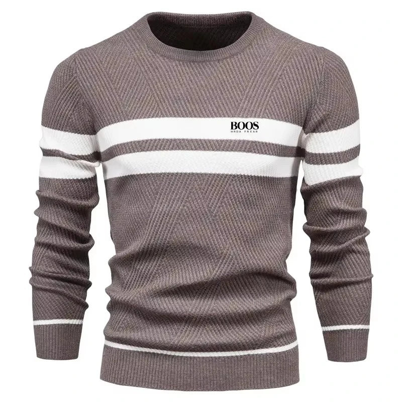 Men’s Sweatshirt Pullover Warm Casual Long Sleeve Autumn