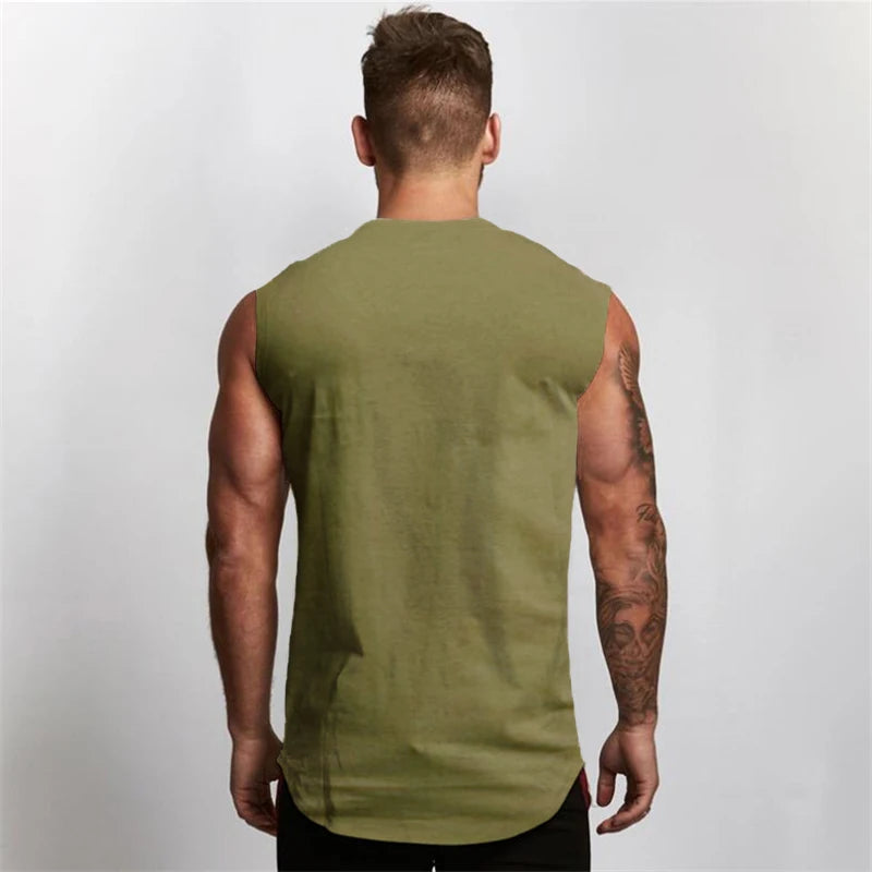 Men’s T-Shirt Casual Athletic Cotton