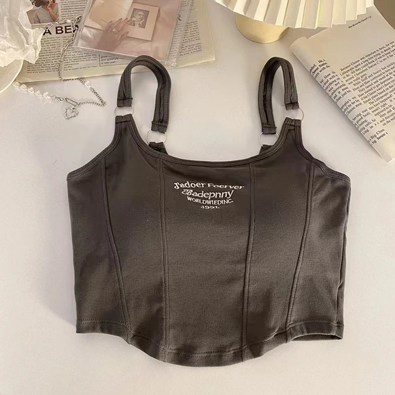 Women’s Top Tank Top Crop Top Casual Summer