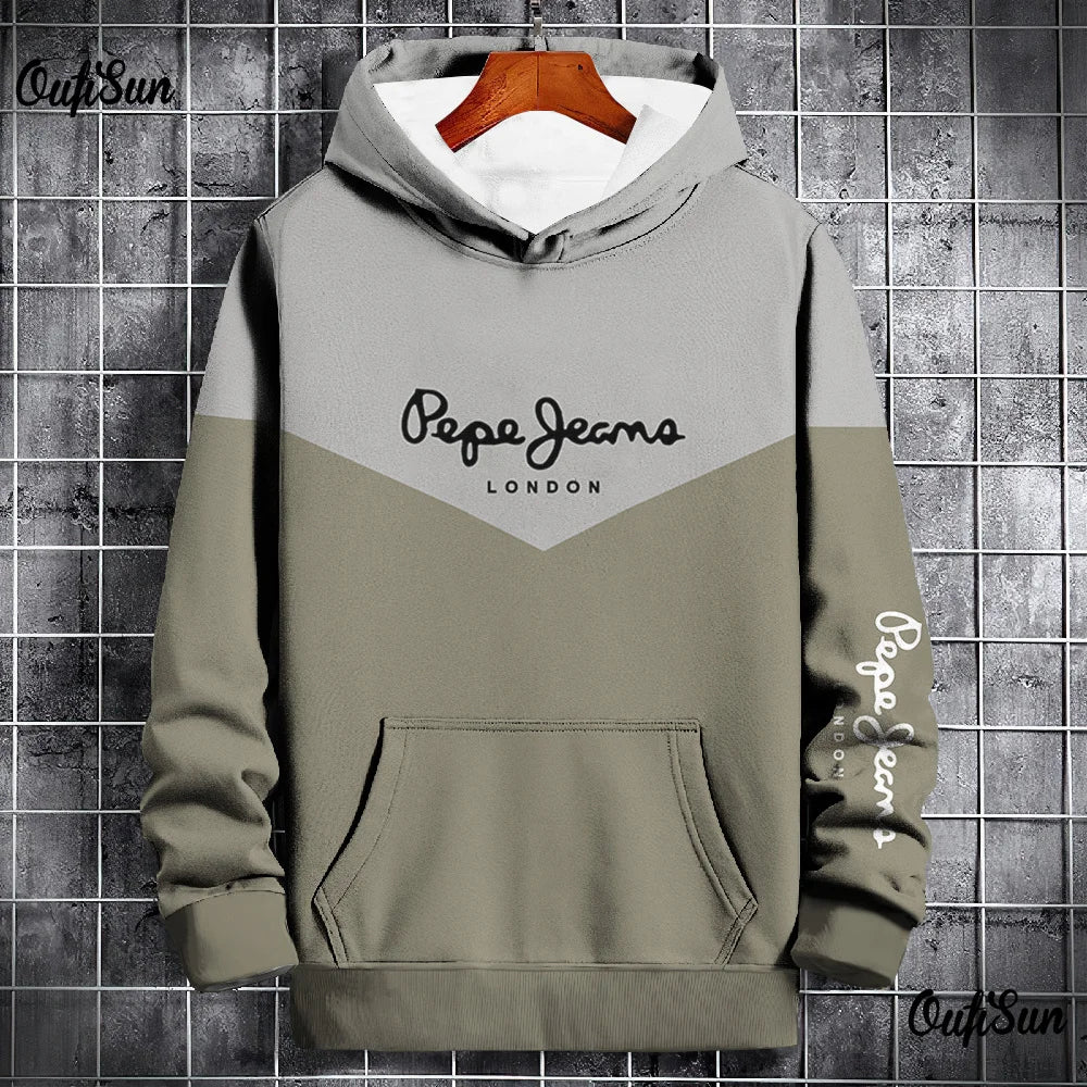 Men’s Hoodie Pullover Warm Casual Graphic