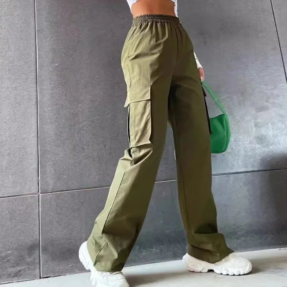 Women’s Joggers High Waist Elastic Waist Stretchy Casual