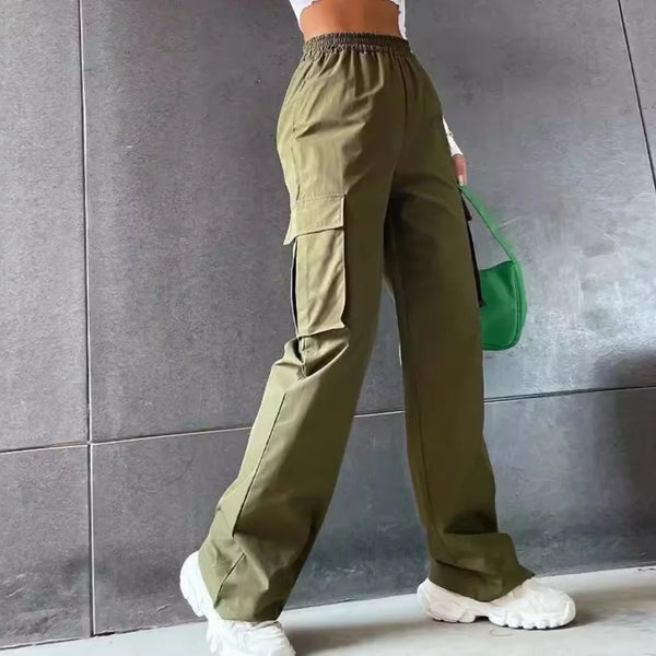 Women’s Joggers High Waist Elastic Waist Stretchy Casual