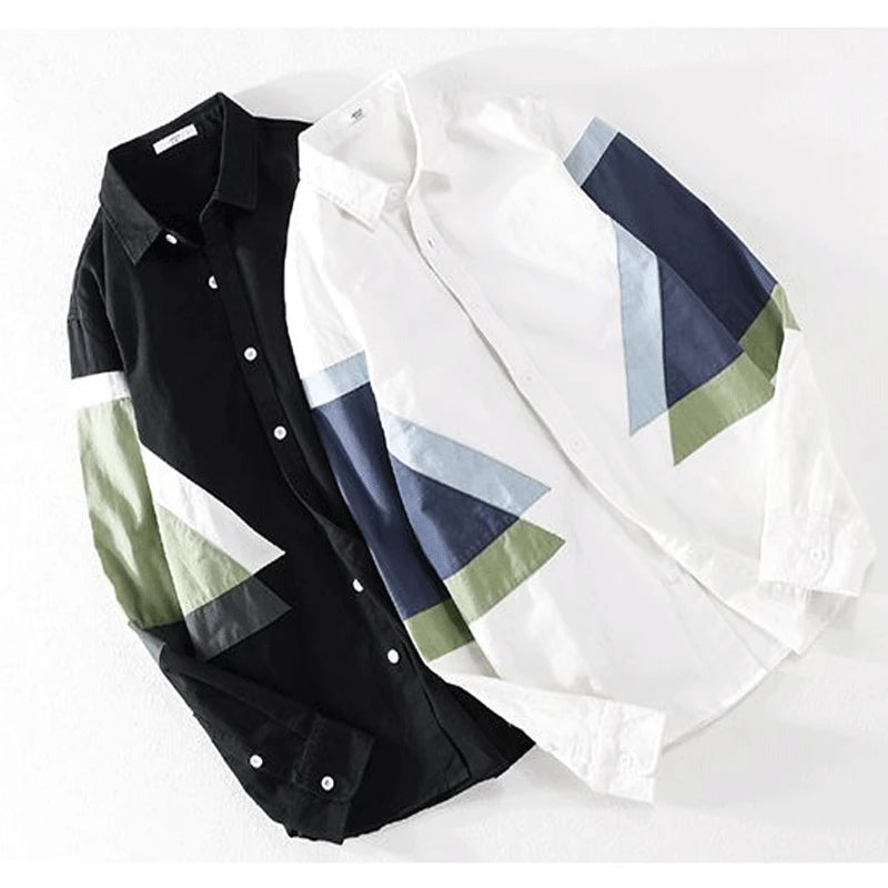 Men’s Shirt Long Sleeve Casual Cotton Comfort Fit