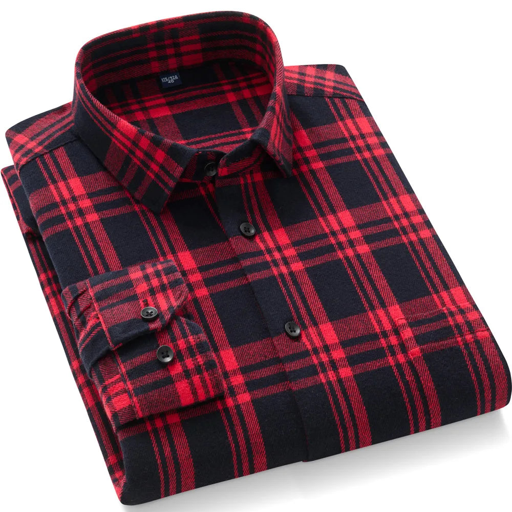 Men’s Shirt Long Sleeve Cotton Formal Slim Fit