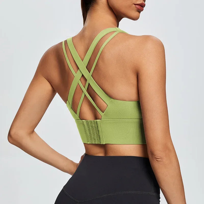 Women’s Sports Bra Gym Comfort Supportive Breathable