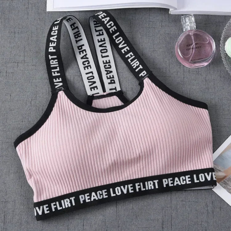Women’s Sports Bra Push Up Seamless Gym