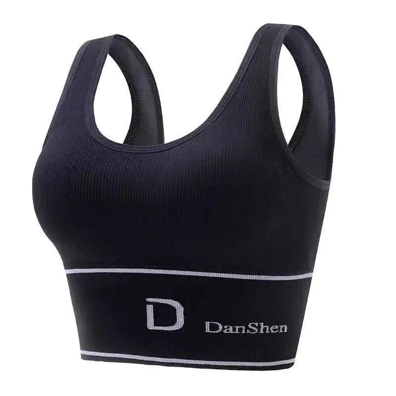 Women’s Sports Bra Seamless Stretchy Comfort Supportive