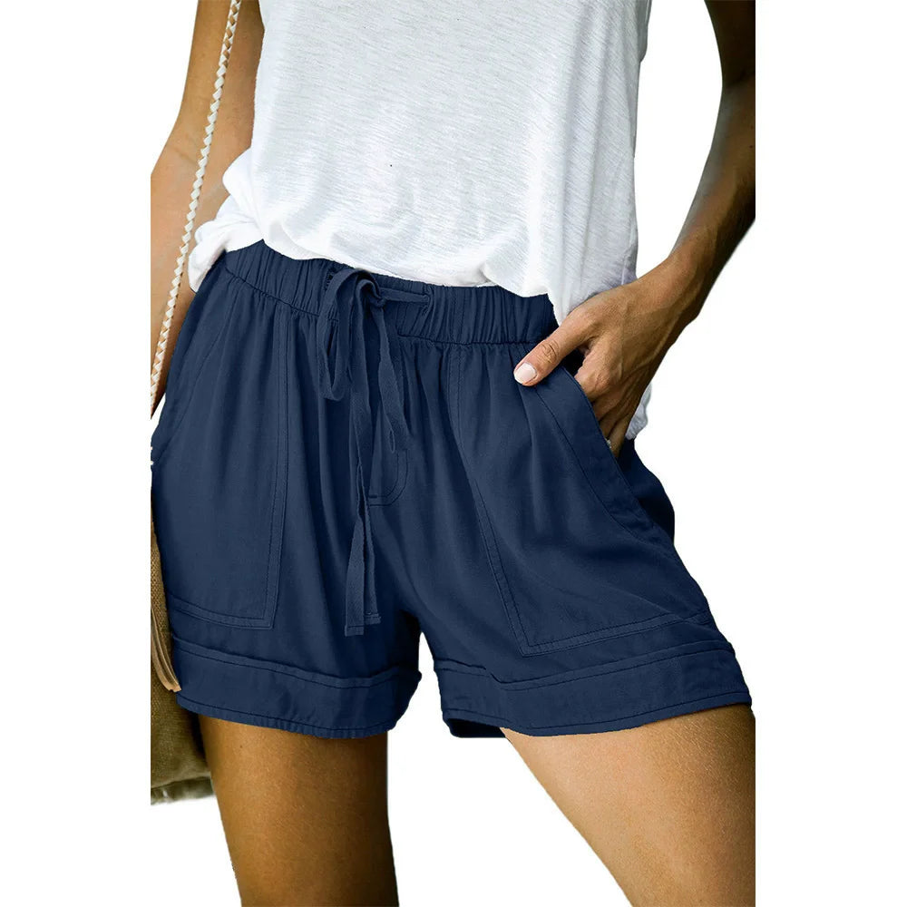 Women’s Shorts High Waist Casual Summer