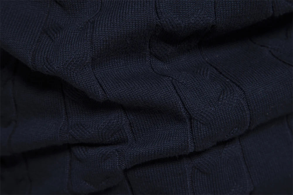 Men’s Sweatshirt Zip-Up Cotton Warm Casual Autumn Winter