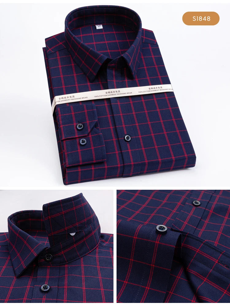Men’s Shirt Long Sleeve Cotton Formal