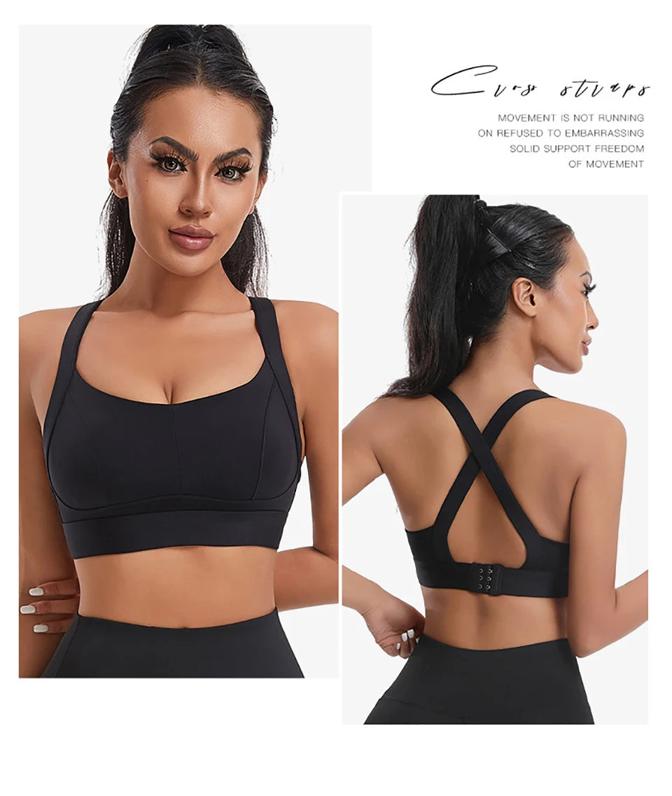 Women’s Sports Bra Padded Gym Comfort Supportive