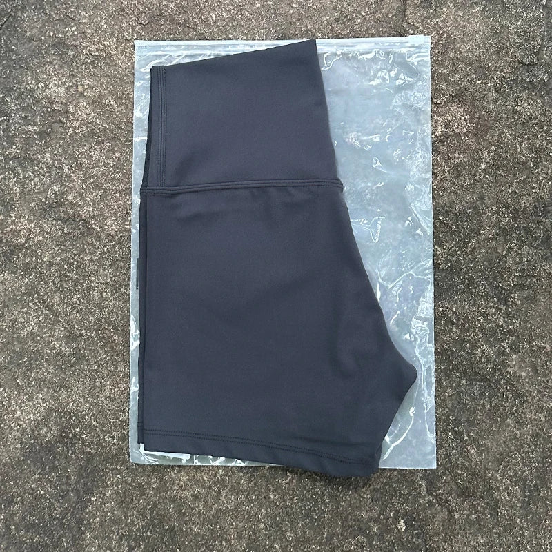 Women’s Shorts High Waist Elastic Waist Sporty Slim Fit