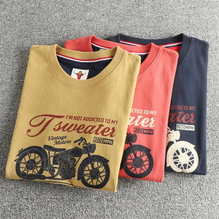 Men’s T-Shirt Long Sleeve Cotton Cotton Comfort Fit