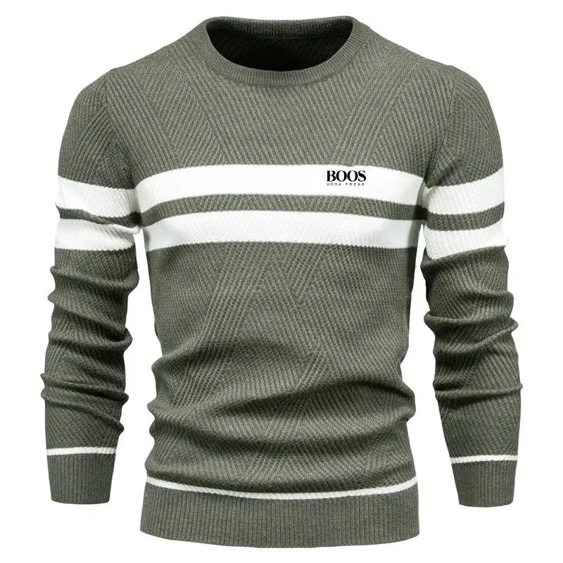 Men’s Sweatshirt Pullover Warm Casual Long Sleeve Autumn