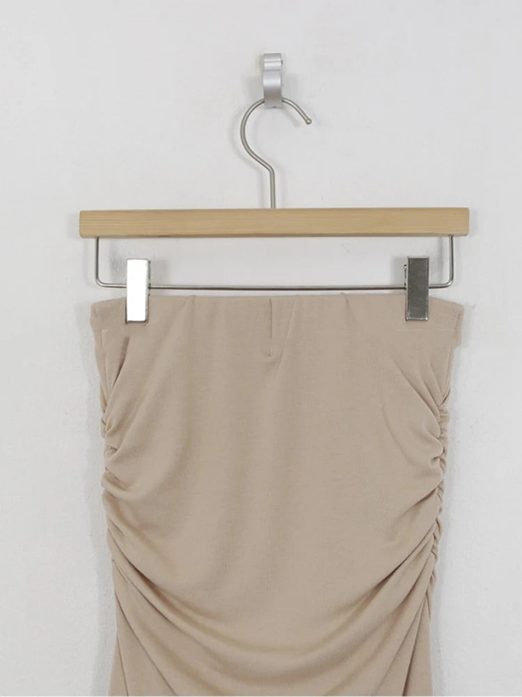 Women’s Skirt Midi High Waist A-Line Summer