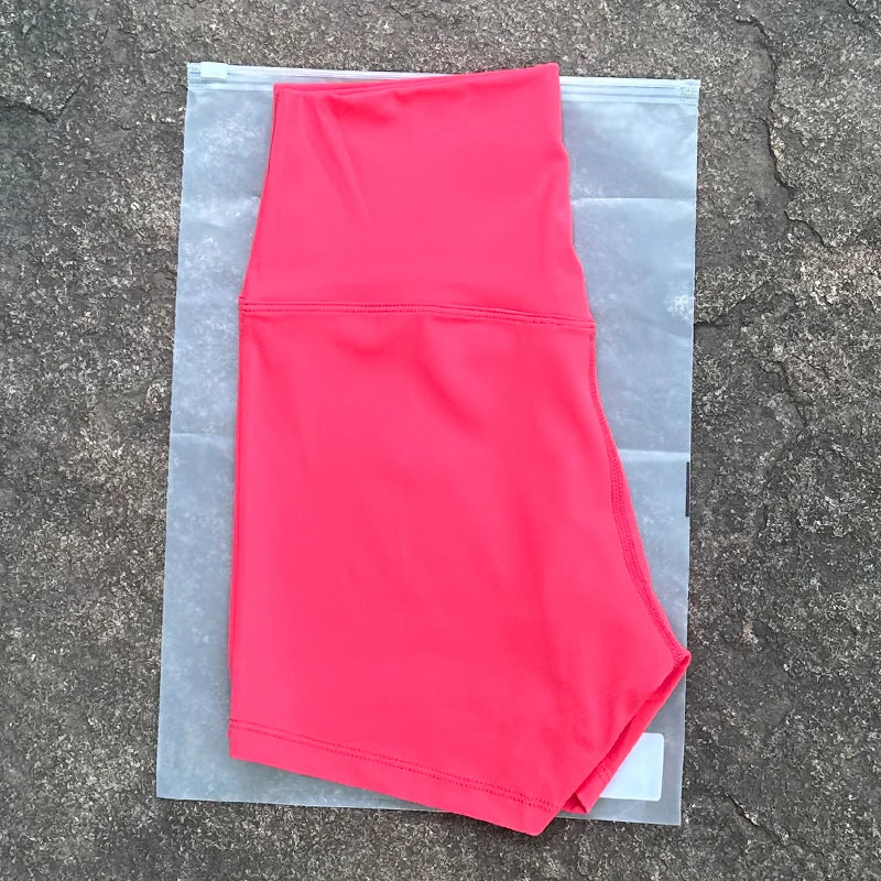 Women’s Shorts High Waist Elastic Waist Sporty Slim Fit
