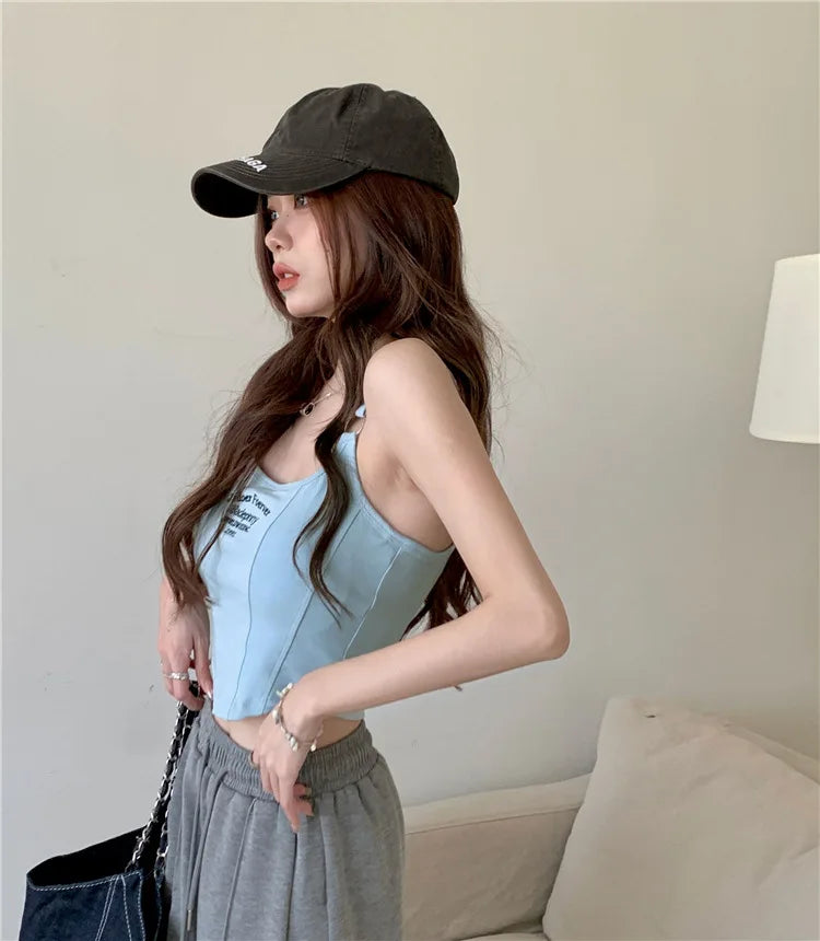 Women’s Top Tank Top Crop Top Casual Summer