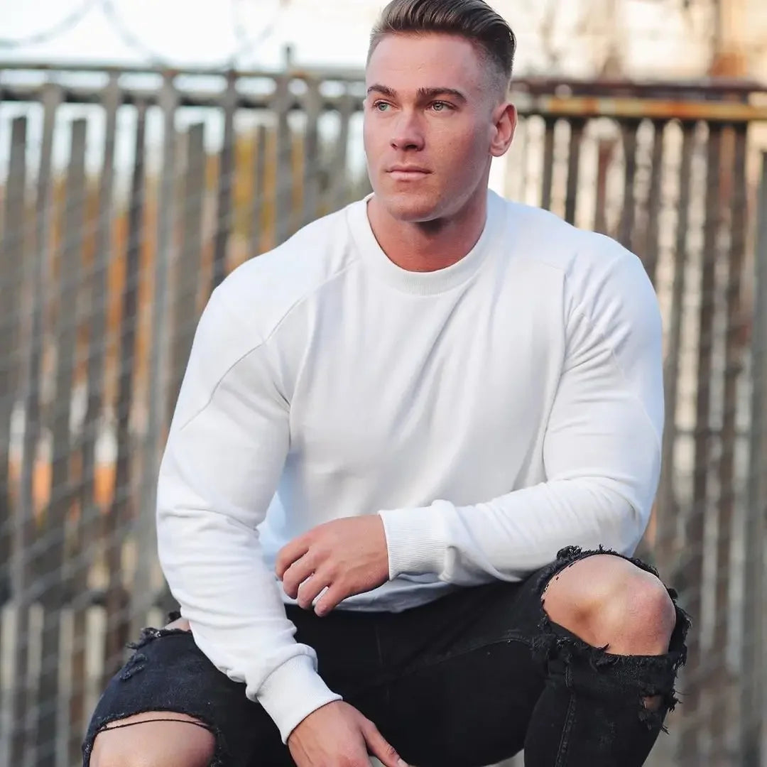 Men’s Shirt Casual Athletic Long Sleeve